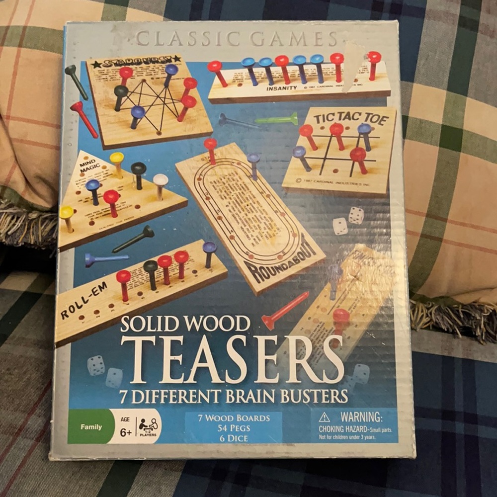Solid wood Teasers